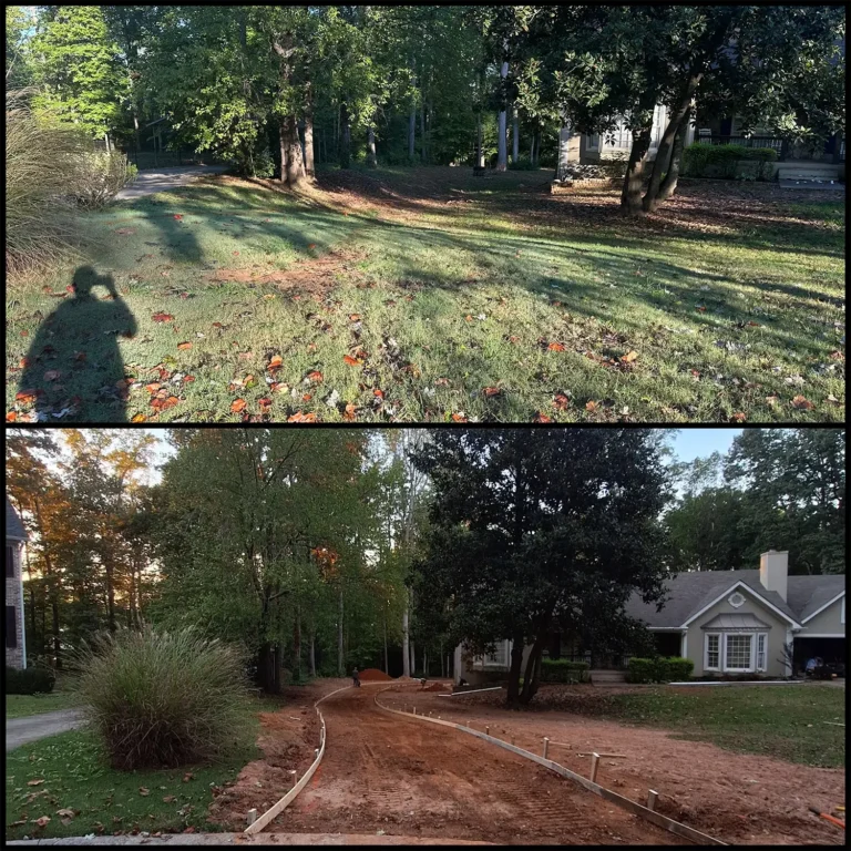 before after10 - LP Grading Canton GA