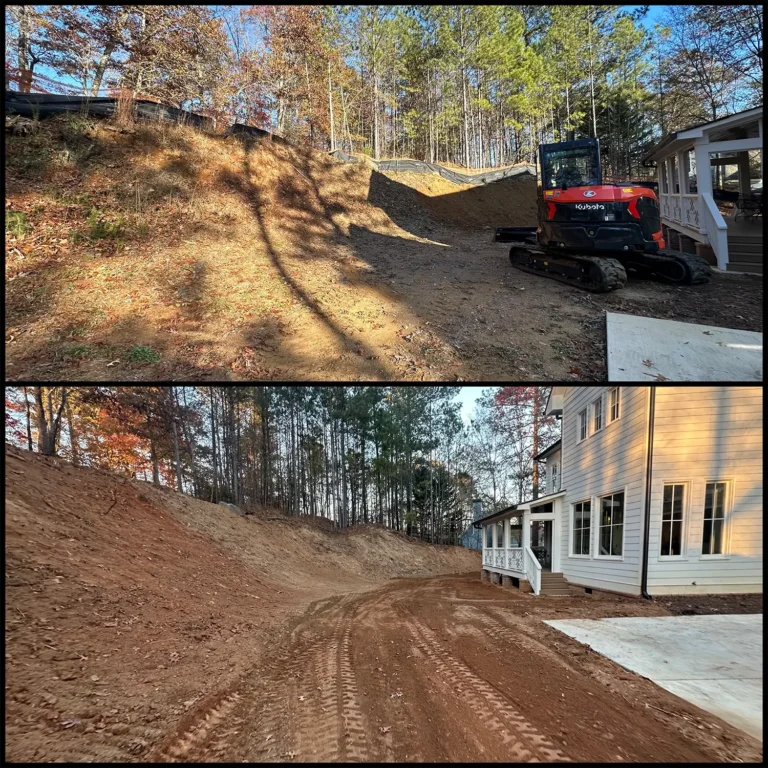 before after8 - LP Grading Canton GA